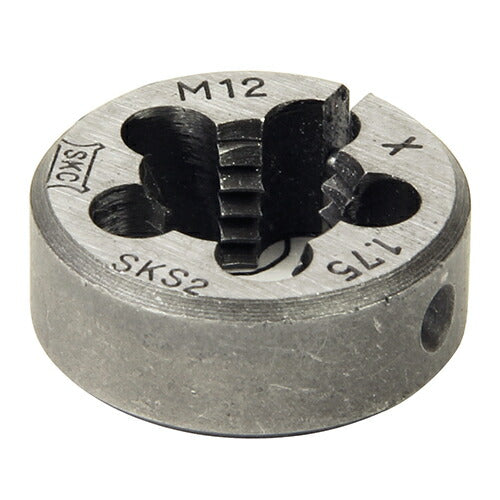 藤原産業　SK11　ネジ切ダイス25MM径 M12X1.75　【品番：4977292389372】