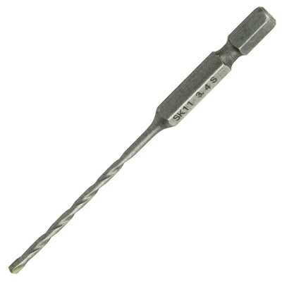 藤原産業　SK11　六角軸振動用充電ドリルビット 3.4MM　【品番：4977292343770】