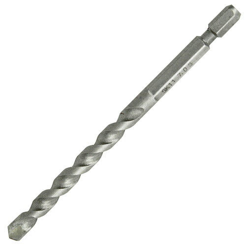 藤原産業　SK11　六角軸振動用充電ドリルビット 7.0MM　【品番：4977292343909】