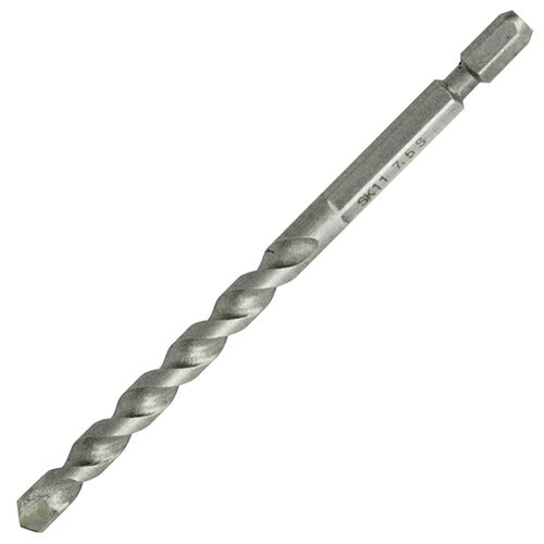 藤原産業　SK11　六角軸振動用充電ドリルビット 7.5MM　【品番：4977292343916】