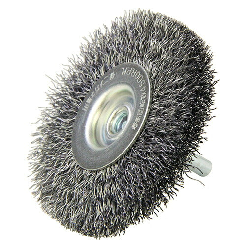 藤原産業　SK11　軸付ワイヤーホイル 75MM　【品番：4977292332040】