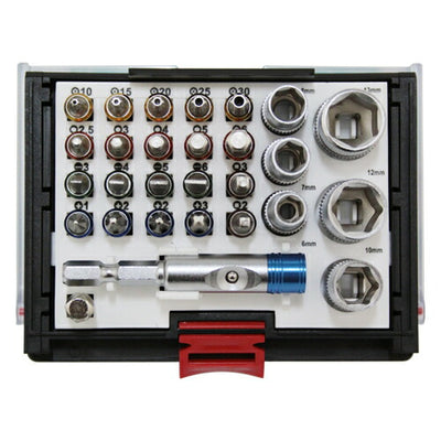 藤原産業　SK11　差替ビット&ソケットセット煌 SBS-28PCS　【品番：4977292350464】