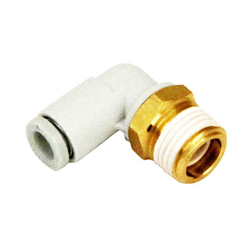 藤原産業　SK11　W管継手 エルボユニオン KQ2L04-01AS　【品番：4977292419451】