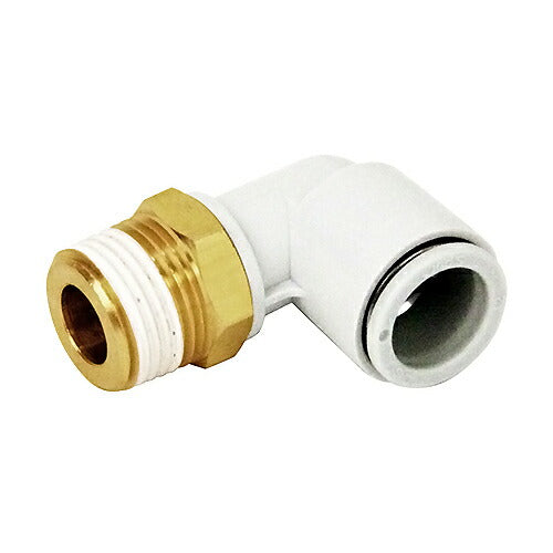 藤原産業　SK11　W管継手 エルボユニオン KQ2L12-03AS　【品番：4977292419574】