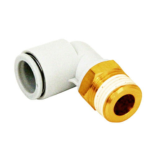 藤原産業　SK11　W管継手 エルボユニオン KQ2L12-03AS　【品番：4977292419574】