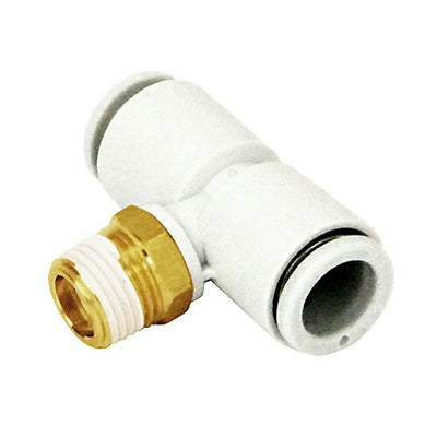 藤原産業　SK11　W管継手 チーズユニオン KQ2T08-01AS　【品番：4977292419796】