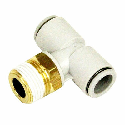 藤原産業　SK11　W管継手 チーズユニオン KQ2T10-03AS　【品番：4977292419833】