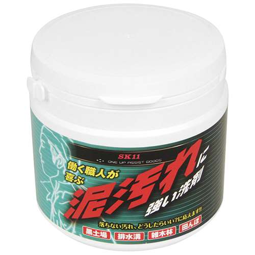 藤原産業　SK11　泥汚れに強い洗剤　500g　【品番：4977292393973】