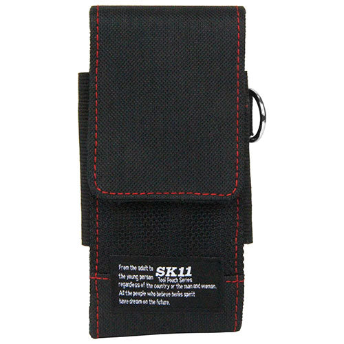 藤原産業　SK11　スマートフォンケース　レッド F-729 RED　【品番：4977292152327】