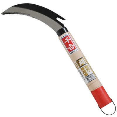 藤原産業　千吉　バンド切鎌 100MM　【品番：4977292600408】