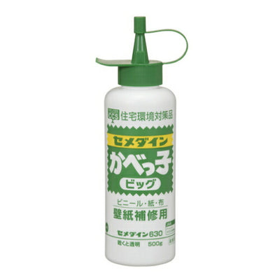 セメダイン　はがれた壁紙補修用接着剤　かべっ子 ビッグ（500g）　【品番：CA-130】●