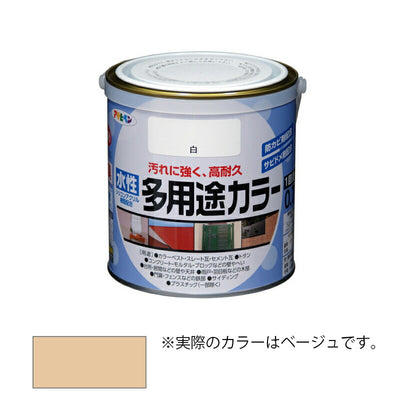 アサヒペン　水性 多用途カラー 0.7L ベージュ　【品番：4970925460769】