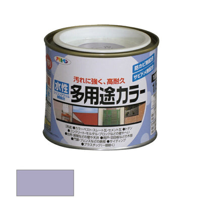 アサヒペン　水性 多用途カラー 1/5L ペールラベンダー　【品番：4970925460509】