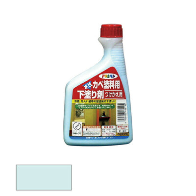 アサヒペン　カベ塗料用下塗り剤 つけかえ用 480ml ライトブルー　【品番：4970925400192】