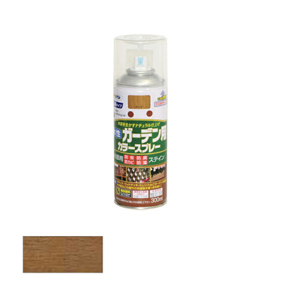 アサヒペン　水性 ガーデン用カラースプレー 300mL オーク　【品番：4970925508850】