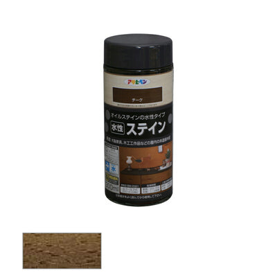 アサヒペン　水性 ステイン 300ml チーク　【品番：4970925426437】