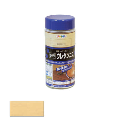 アサヒペン　水性 ウレタンニス 300ml 透明（クリヤ）　【品番：4970925447579】