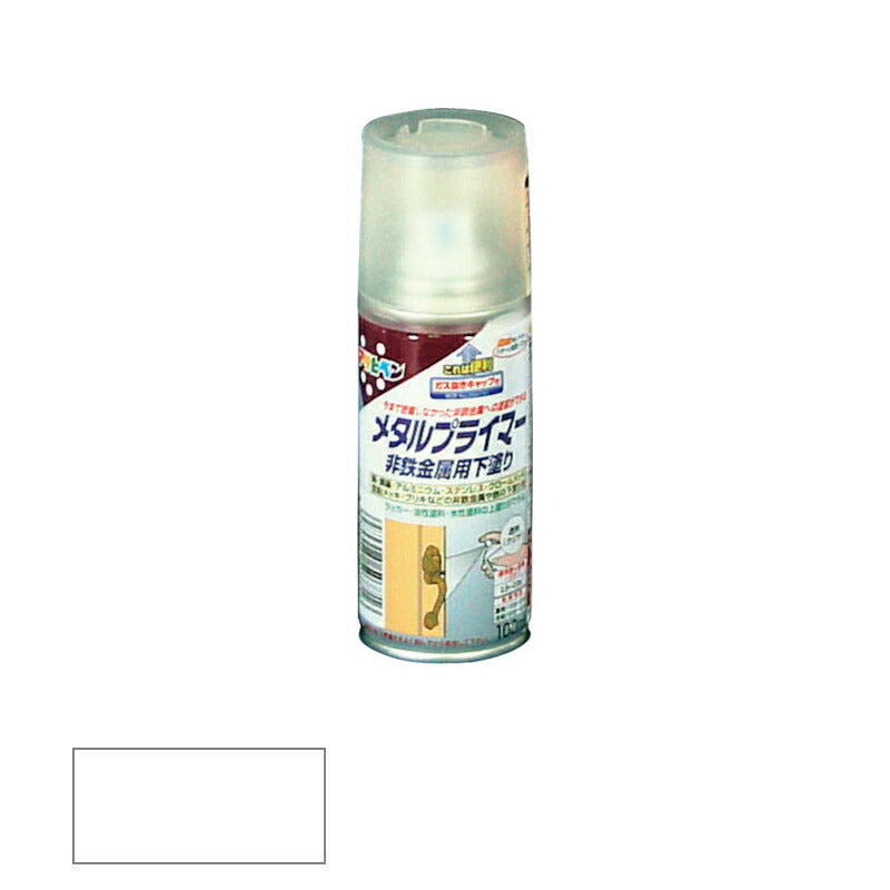 アサヒペン　メタルプライマー 非鉄金属用下塗り 100ml 透明（クリヤ）　【品番：4970925507716】