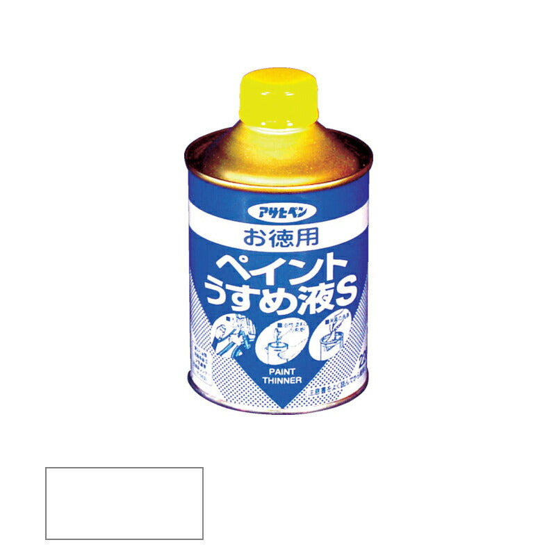 アサヒペン　補助材料 お徳用ペイントうすめ液S 220ml　【品番：4970925571182】