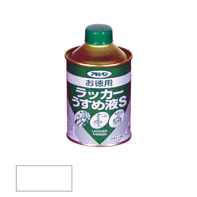 アサヒペン　補助材料 お徳用ラッカーうすめ液S 220ml　【品番：4970925571267】