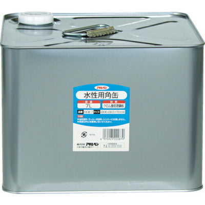 アサヒペン　水性用角缶 7L KKW-7　【品番：4970925222879】