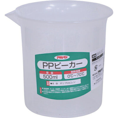 アサヒペン　PPビーカー 500ml 3573-05　【品番：4970925222640】