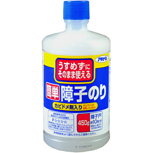 アサヒペン　簡単障子のり 450G 750　【品番：4970925117724】