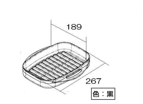 リンナイ　【型番：RBO-C1V】ココット容器本体（フタ除く）　【品番：076-053-000】●