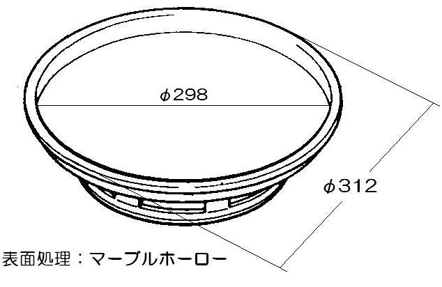 リンナイ　ターンテーブル（丸皿）　【品番：035-725-000】