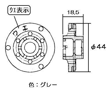 【メール便対応】リンナイ　内ぶた取付パッキン　【品番：580-0022000】