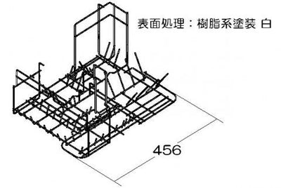 リンナイ　食器カゴ本体　【品番：098-2592000】
