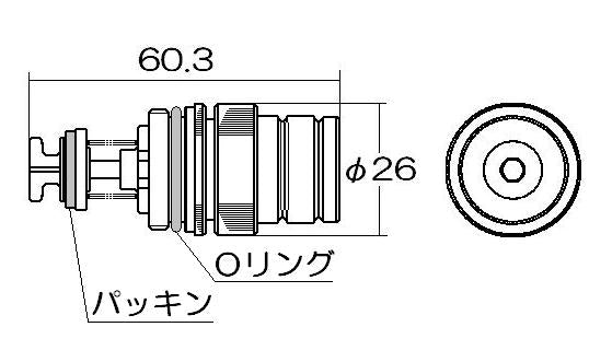 リンナイ　水抜栓　【品番：337-155-000】