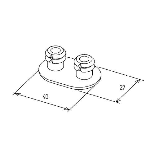 【メール便対応】TOTO　便座クッション　【品番：TCM1792R】