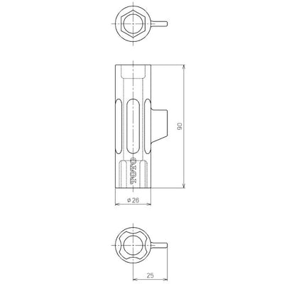 TOTO　便座締付工具組品　【品番：TCZ3Y】◯