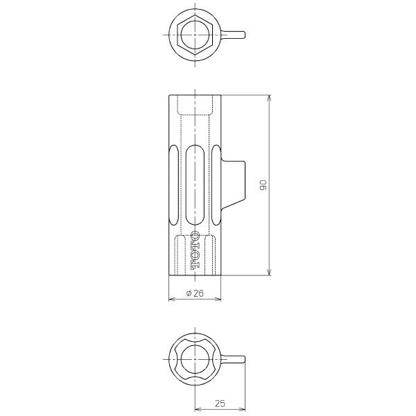 TOTO　便座締付工具組品　【品番：TCZ3Y】◯