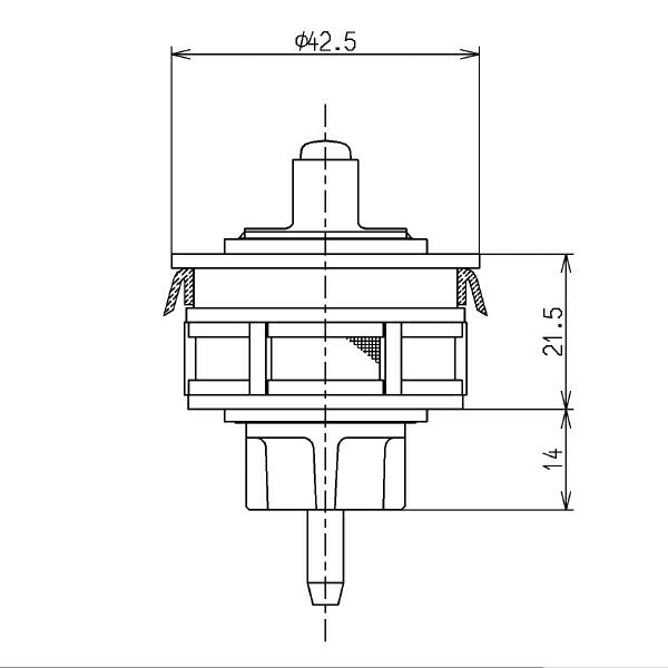 TOTO　ピストンバルブ部（T60R型他用）　【品番：THY311】