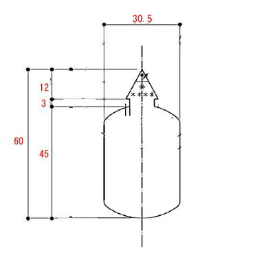 【メール便対応】TOTO　排水ピース逆止弁　【品番：AFKA110N1】