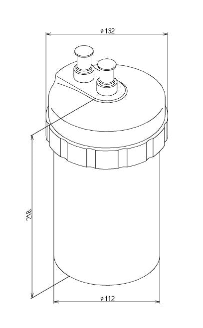 TOTO　浄水器兼用混合栓（ビルトイン形）用取替カートリッジ　【品番：TH634-1】