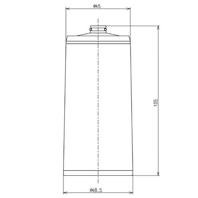 TOTO　浄水器兼用混合栓（内蔵形）用取替カートリッジ　【品番：TH637-2】