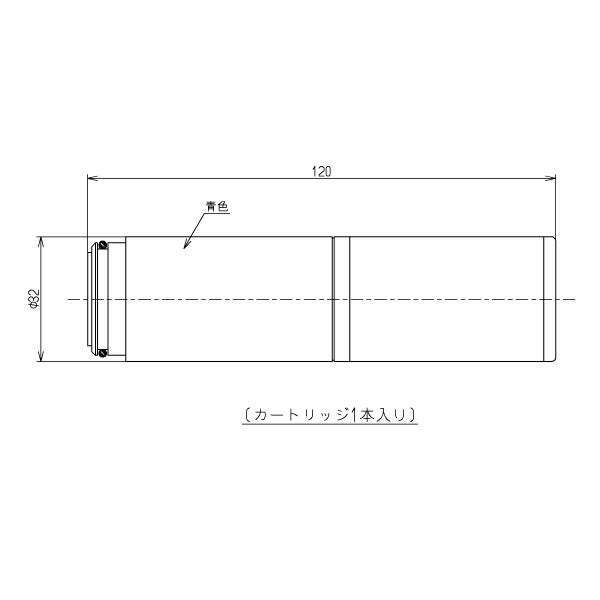 TOTO　交換カートリッジ（1個入り）　【品番：THZ2】