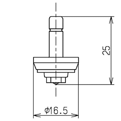 【メール便対応】TOTO　こま（13mm水栓用、ノンライジングバルブ用）　【品番：THY222-6】