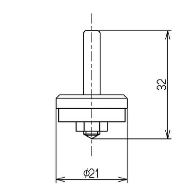 【在庫処分】【メール便対応】TOTO　こま（20mm水栓用）　【品番：THY223】