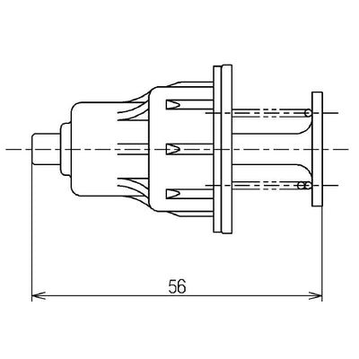 【在庫処分】TOTO　押し棒部（T150N型他用）　【品番：THY302】◯