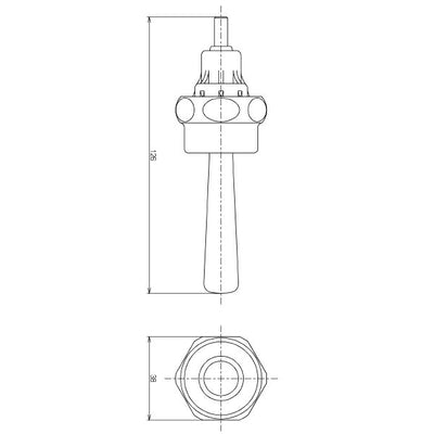 TOTO　ハンドル部（T150N型他用）　【品番：THY305S】