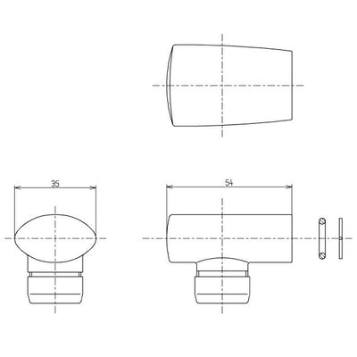 【在庫処分】TOTO　キャップ部（TMG40型用）　【品番：THY614-7#G17M】◯