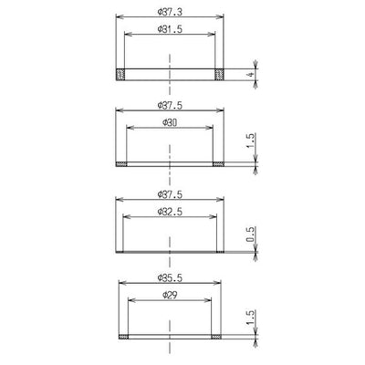 【メール便対応】TOTO　パッキン（32mm水栓用）　【品番：THY91003-1】