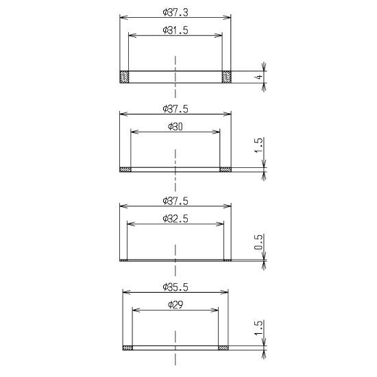 【メール便対応】TOTO　パッキン（32mm水栓用）　【品番：THY91003-1】