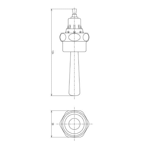 TOTO　ハンドル部（TV750型・TV850型他用、水道水・再生水共用）　【品番：THYD9】