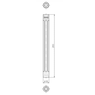 TOTO　便座締付工具　【品番：TCZ1】○