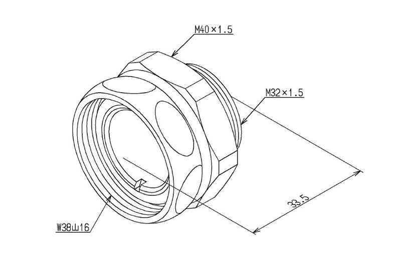 TOTO　連結管（心間100mm、TEF71型他用）　【品番：TH342】